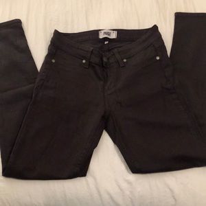 Maroon Paige Skinny Jean